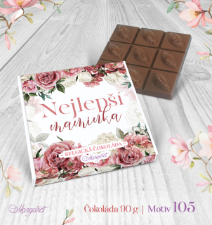 Belgická čokoláda 90 g  |  Motiv 105